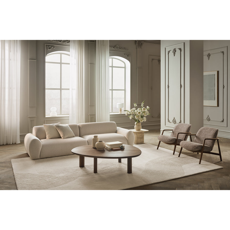 BOLIA Zen Rug Rectangular Creme, ambient 1