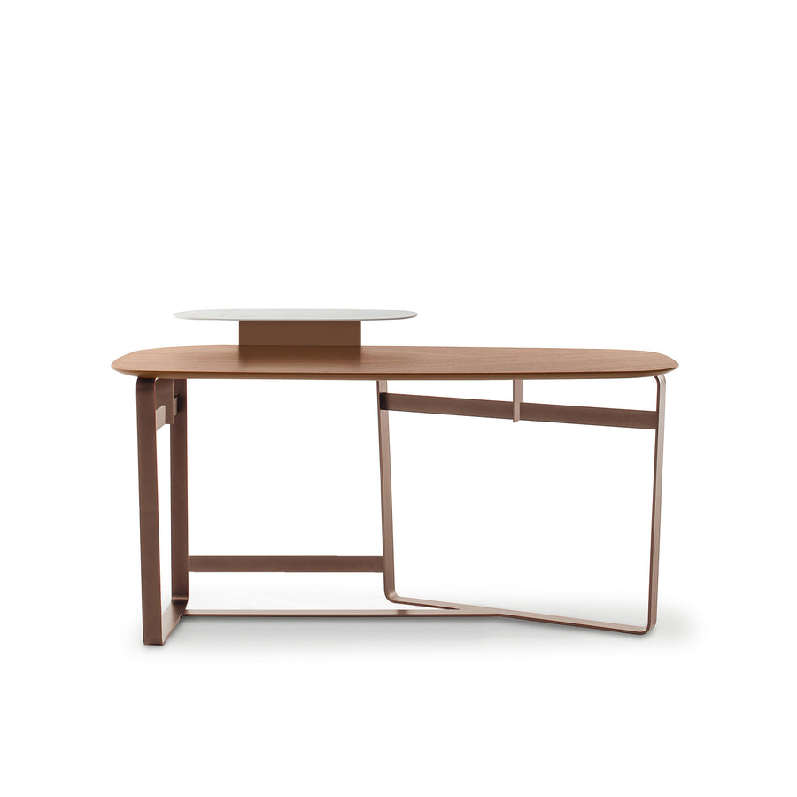 Bonaldo Gauss Desk in Walnut 
