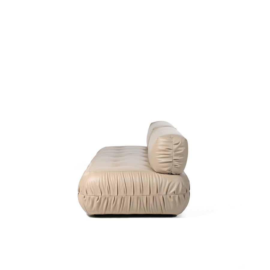 CIERRE Option Amrless Sofa in leather Ibiza 14, profile