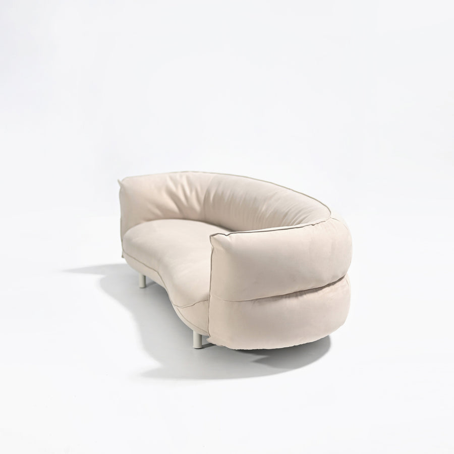 CIERRE Seed 220 in fabric Special, side view, ©Spencer Interiors Inc. 2023