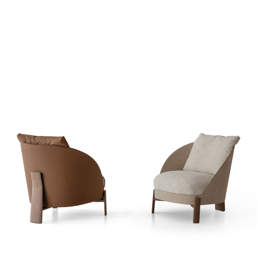 CIERRE1972 Catarina Armchair, duo, knock out
