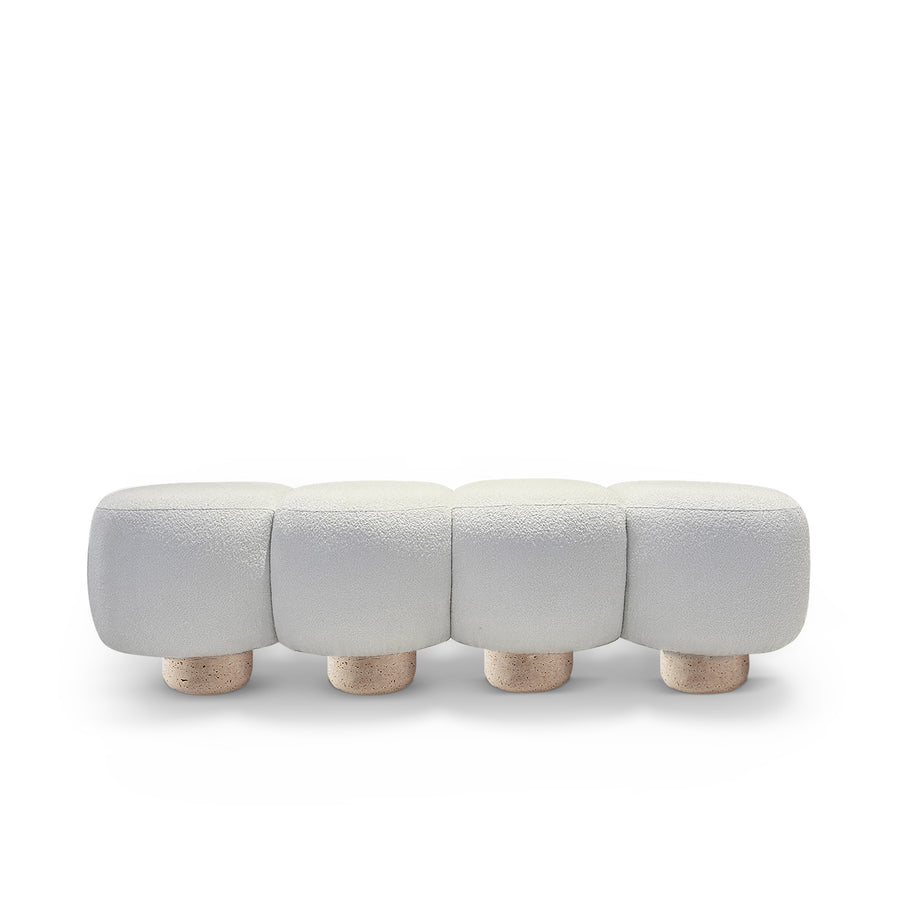 COLLECTOR Hygge Cloud Bench, front