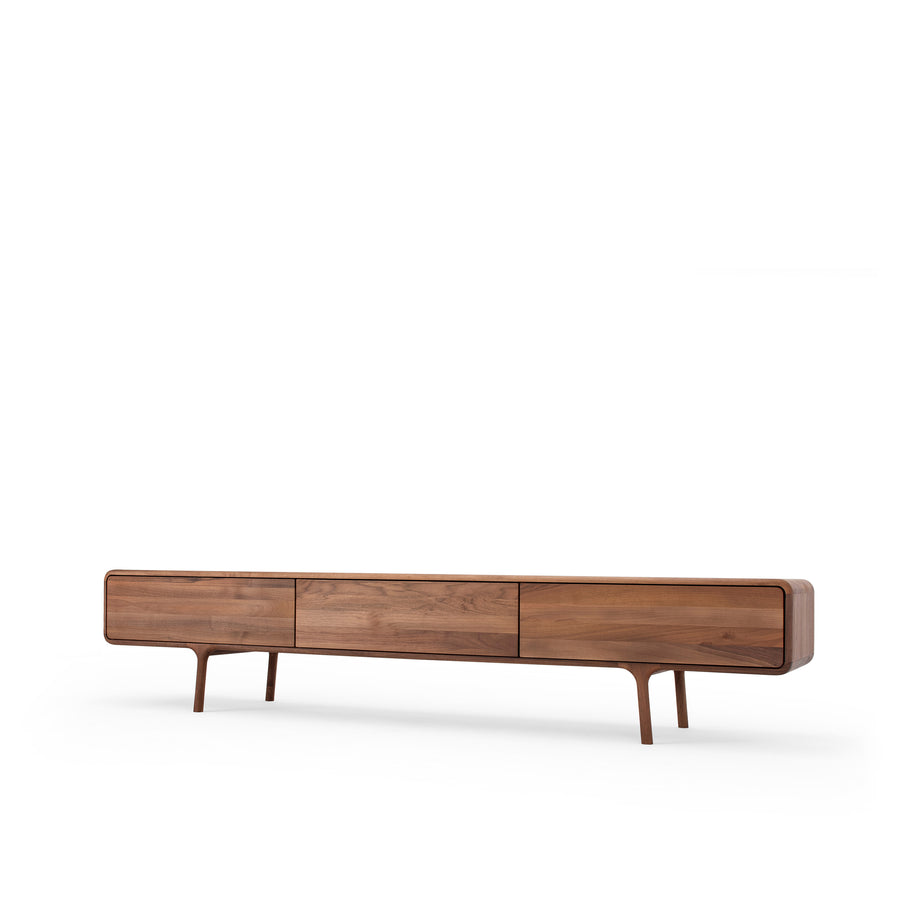 GAZZDA Fawn Lowboard with 3 drawers, front turned