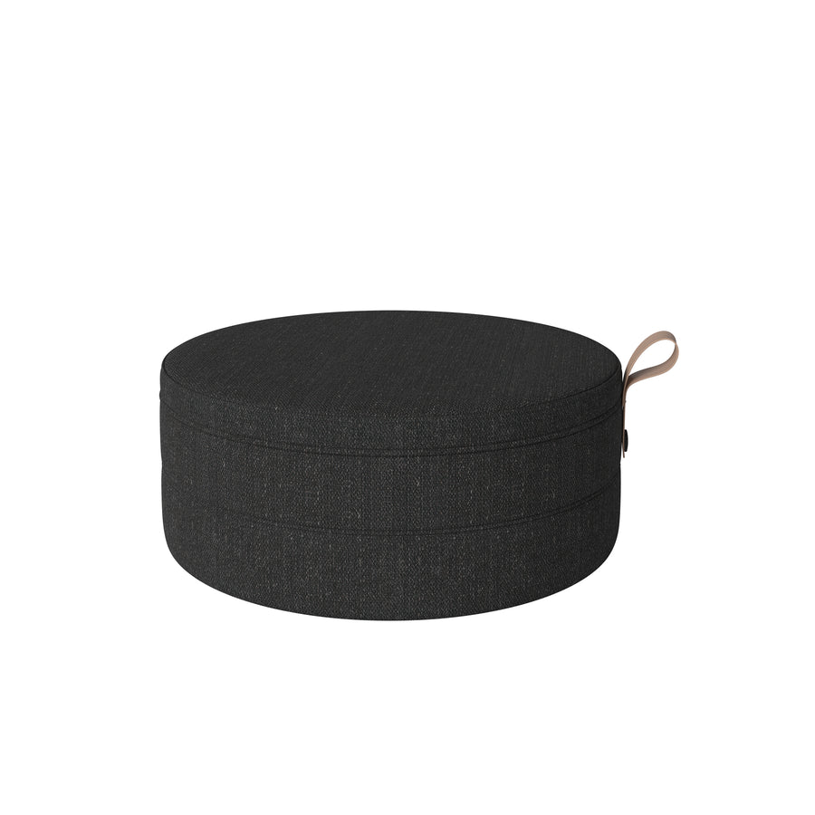BOLIA Grab Pouf Large, in fabric Memory Anthracite