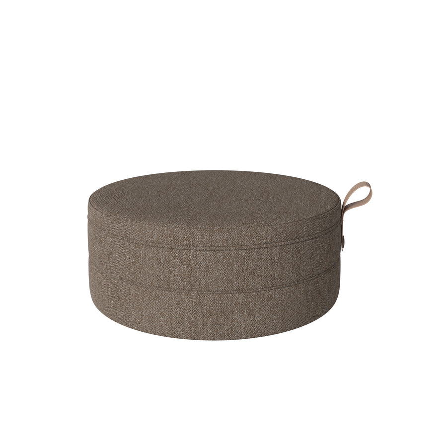 BOLIA Grab Pouf Large, in fabric Memory Grey Brown