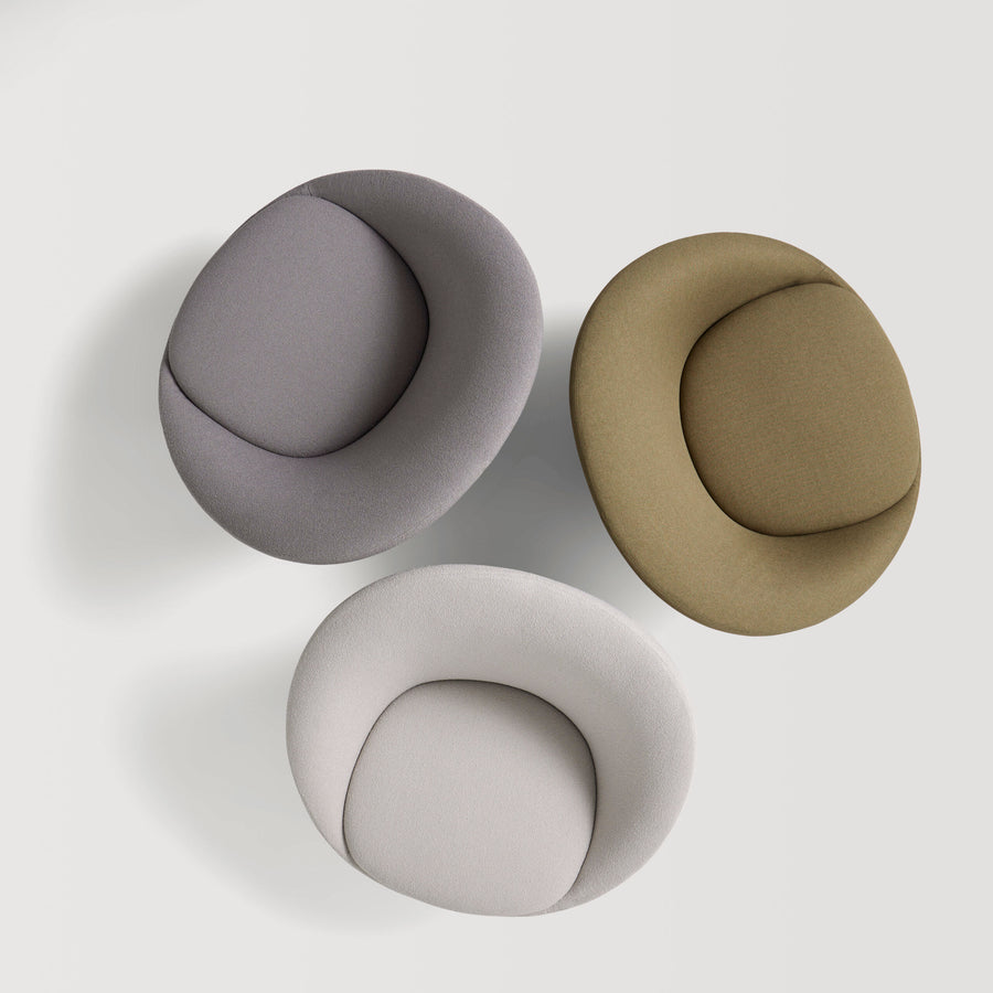 INCLASS Wabao Lounge Armchairs, top view