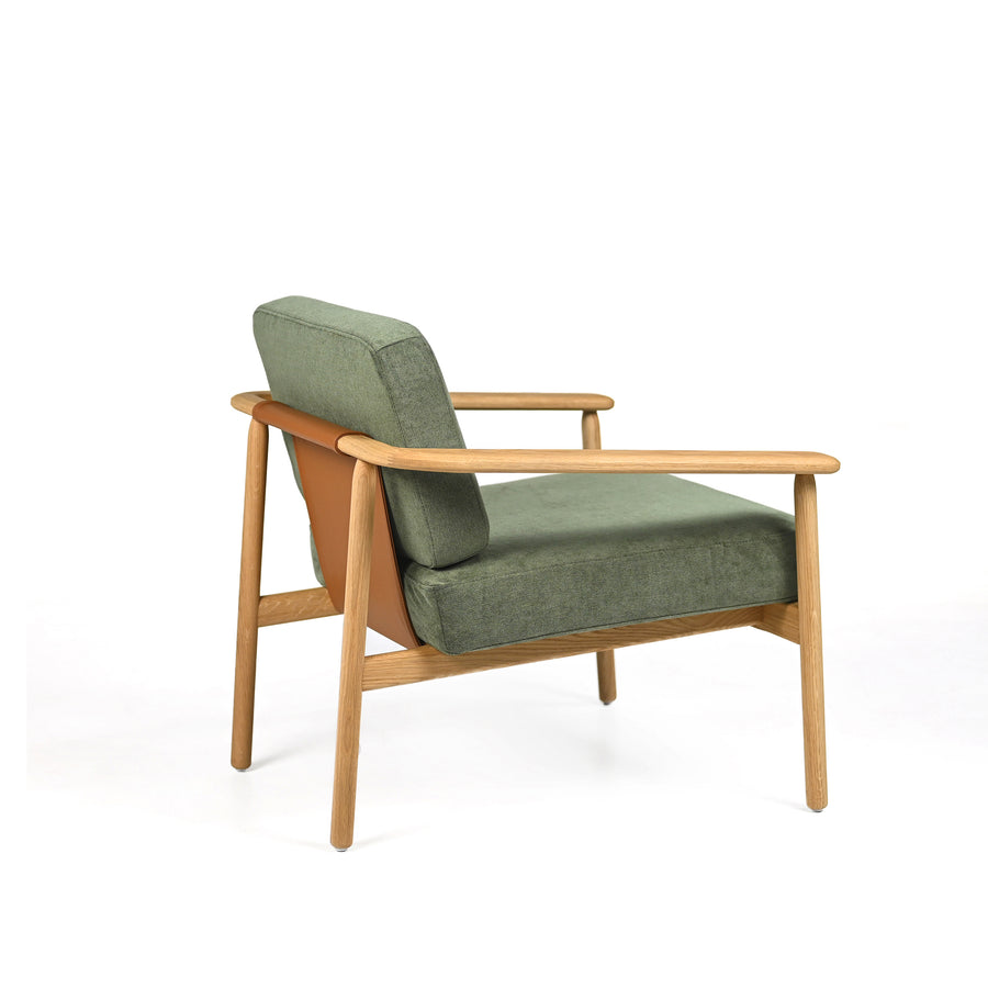 INCLASS Wudi Armchair, ©Spencer Interiors Inc. 2025, profile turned right