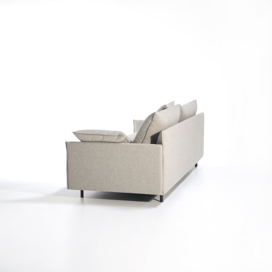 Joquer Senso Sofa 219 side view, modern minimal seating, © Spencer Interiors Inc.
