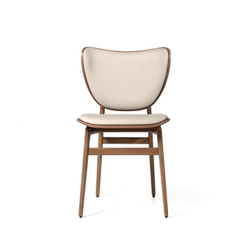 NORR11 Elephant Dining Chair in Light Smoked Oak, front, ©Spencer Interiors Inc.