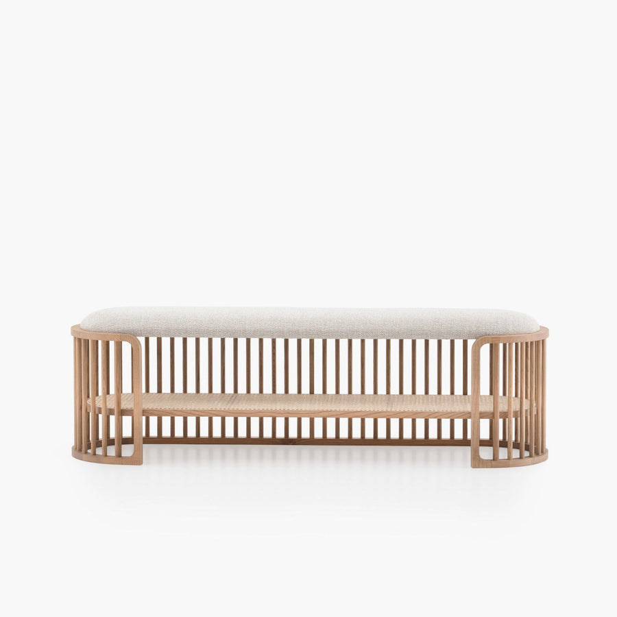 Pianca Palu Bench with shelf