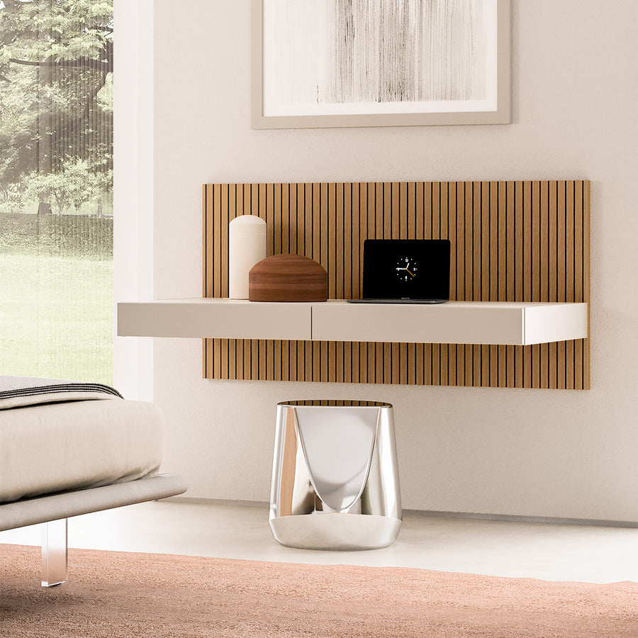 Pianca Ala Wall Desk with Haik Stool