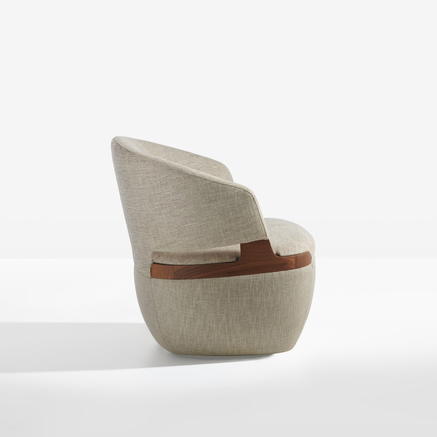 Potocco Velis Swivel Armchair 942/PLAG | Spencer Interiors