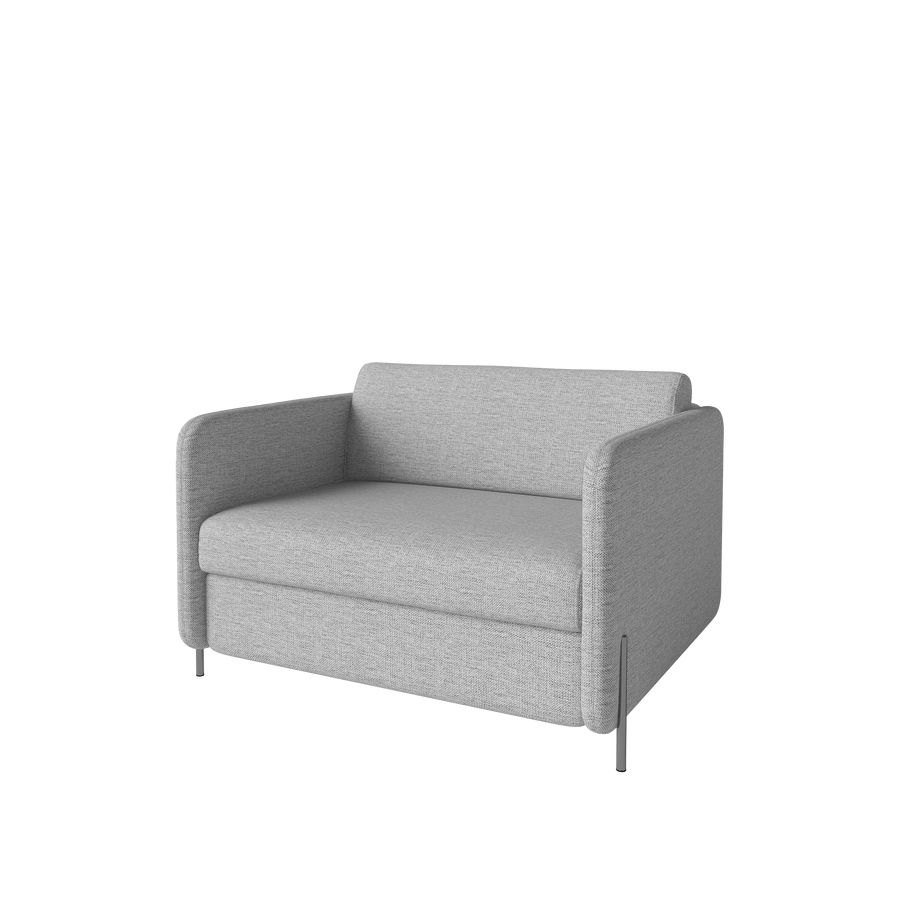 BOLIA Pira Armchair Sofa Bed, fabric London Light Grey