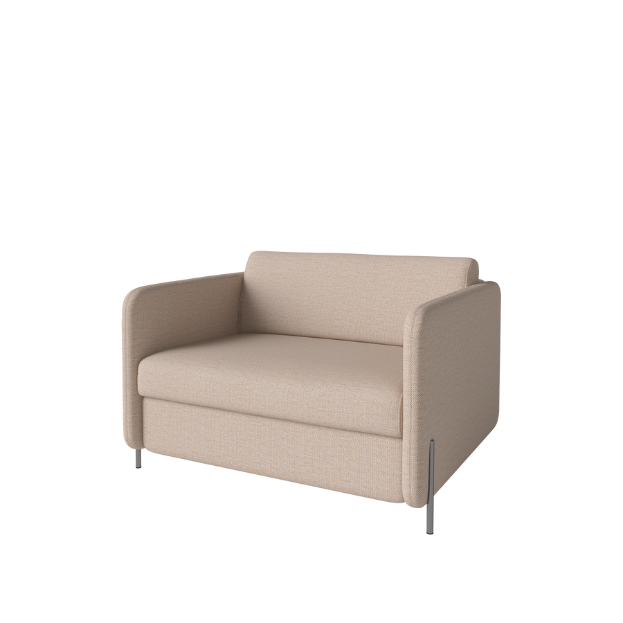 BOLIA Pira Armchair Sofa Bed, fabric London Light Beige