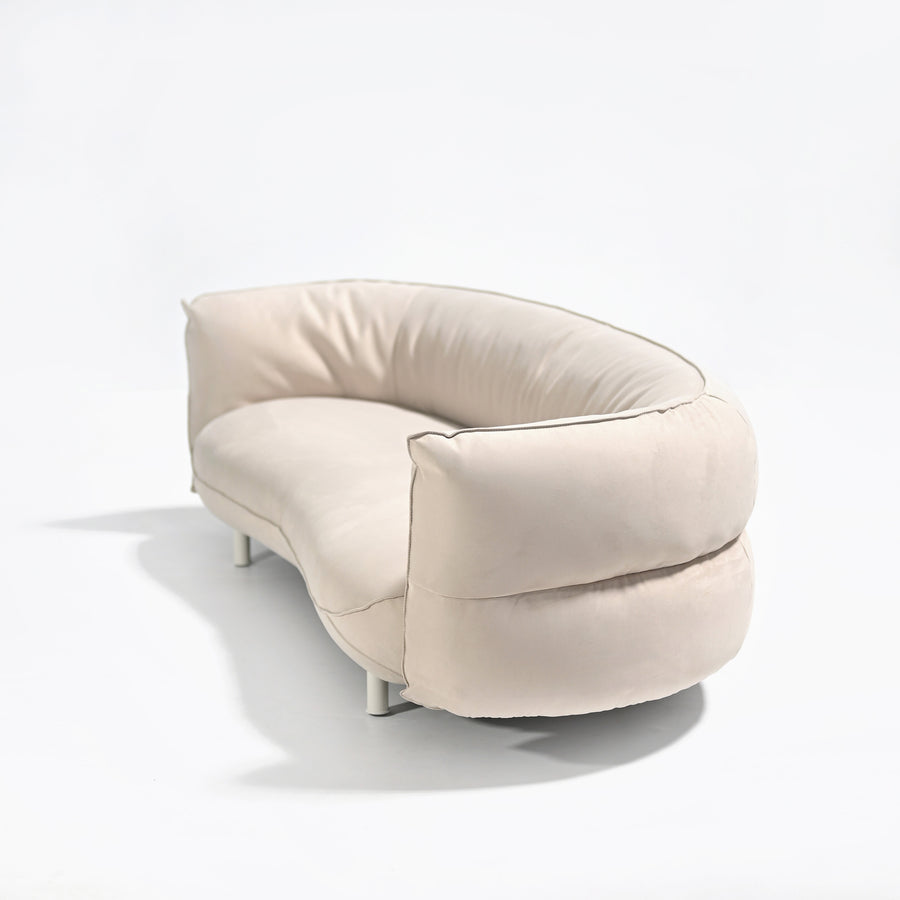 CIERRE Seed 220 in fabric Special, side view, ©Spencer Interiors Inc. 2023