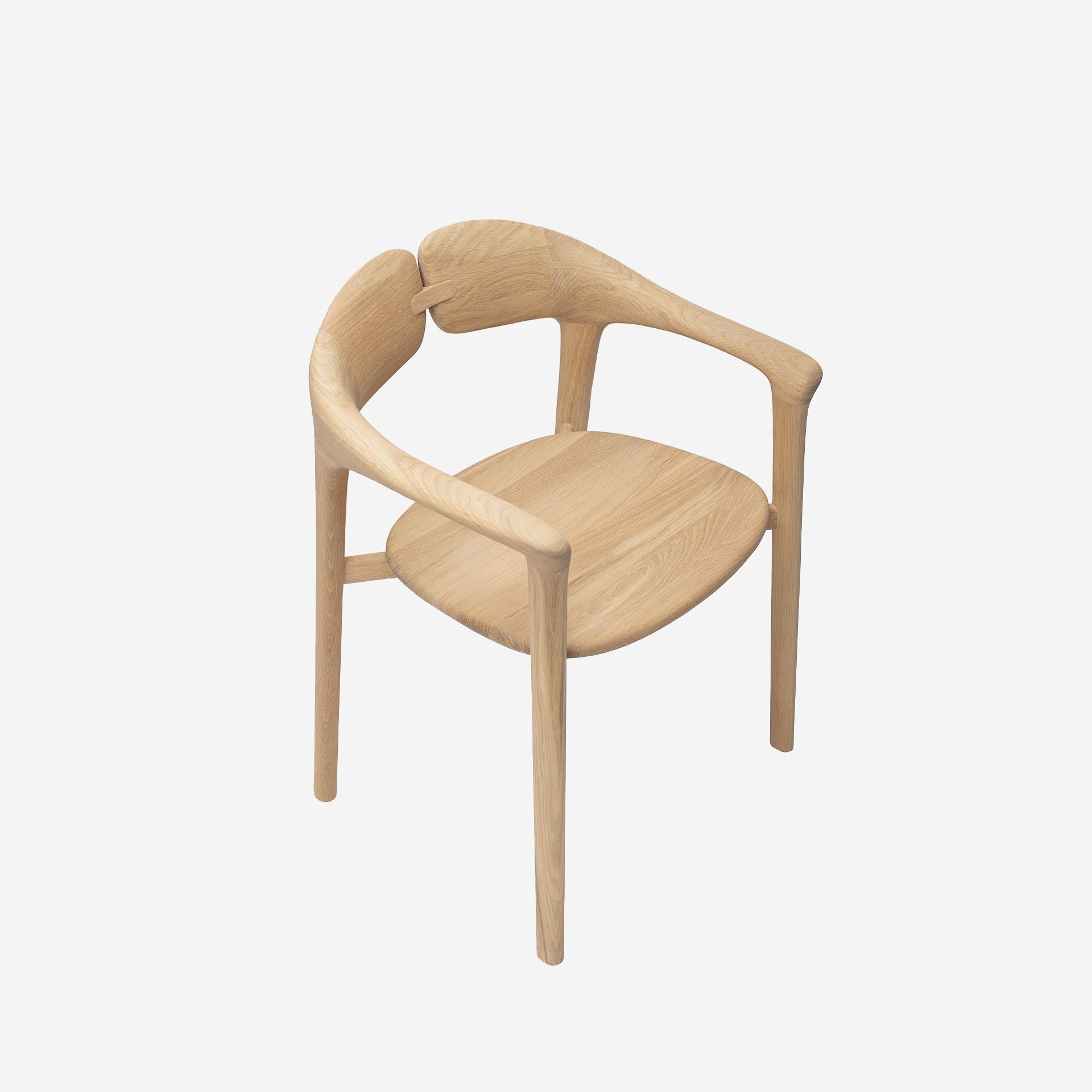 Woakl WOAK, Lepida Armchair in solid wood – Spencer Interiors