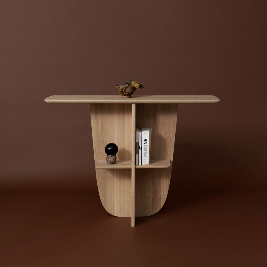 WOAK DESIGN, Wing Console, Shelf facing, ambient