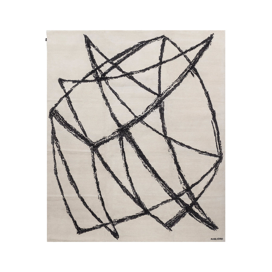 Amini, Composizione 1956 White Rug