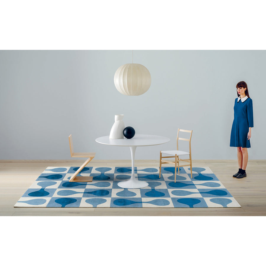 Amini Carpets, Sorrento Blue Rug, ambient