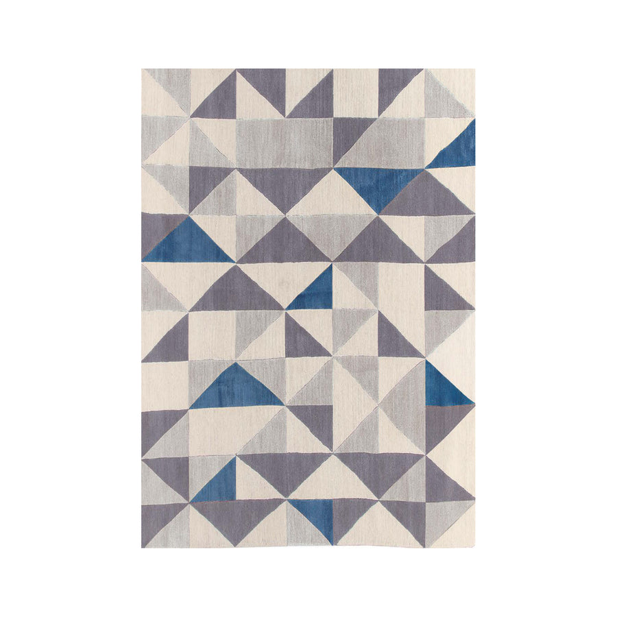 Amini Carpets, Diamantina Rug Blue