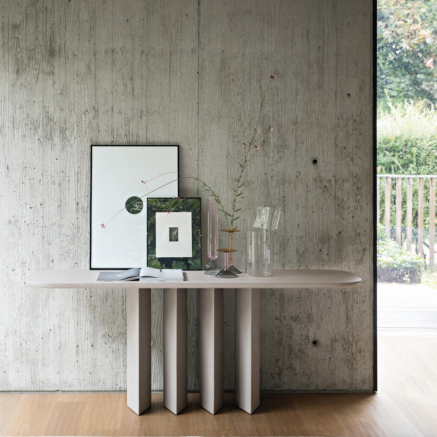 BONALDO Geometric Console in Clay, ambient