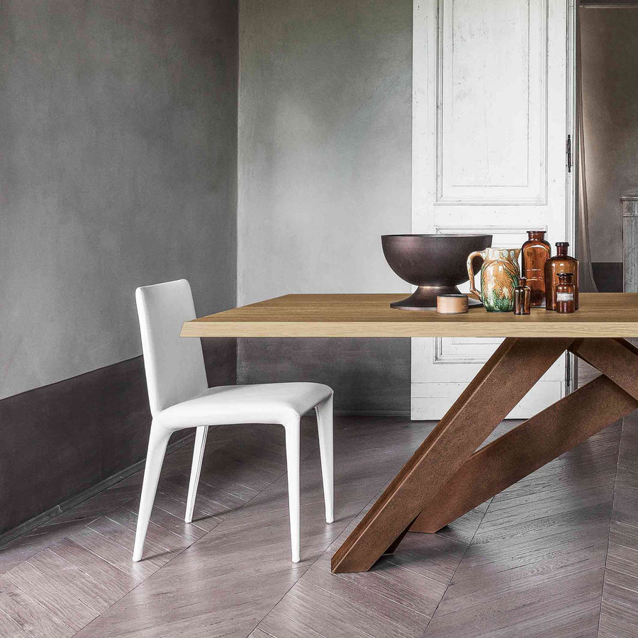 Bonaldo Big Table, ambient detail, made in Italy