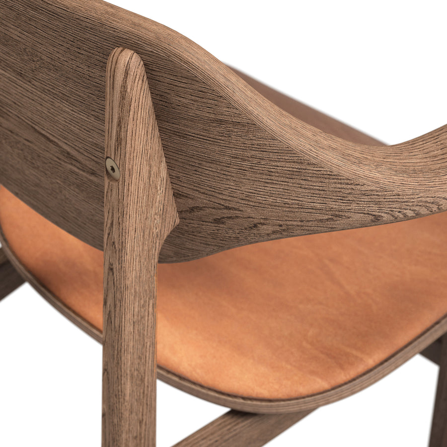 Norr11 Denmark, Buffalo Chair, Smoked Oak, detail  | Spencer Interiors