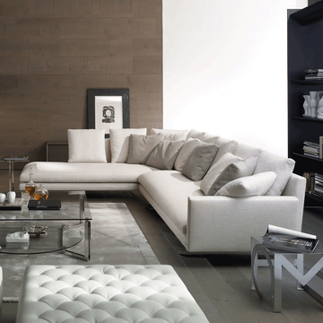 Casadesus Menfis Sectional, ambient - made in Spain - Spencer Interiors