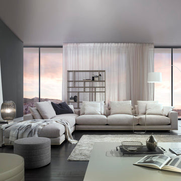 Casadesus Mauro, Modern Sectional Sofa, ambient 2 - made in Spain - Spencer Interiors