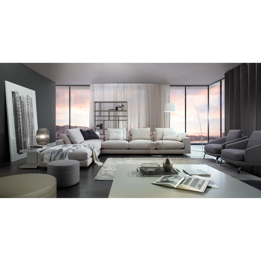 Casadesus Mauro, Modern Sectional Sofa, ambient 3 - made in Spain - Spencer Interiors
