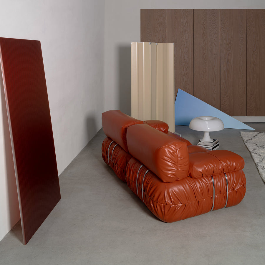 CIERRE Option 2 piece modular sofa in Ibiza 53 Leather, ambient 2