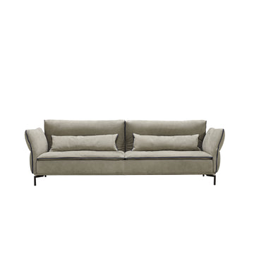 Cierre Simply Sofa in Leather - made in Italy - Spencer Interiors