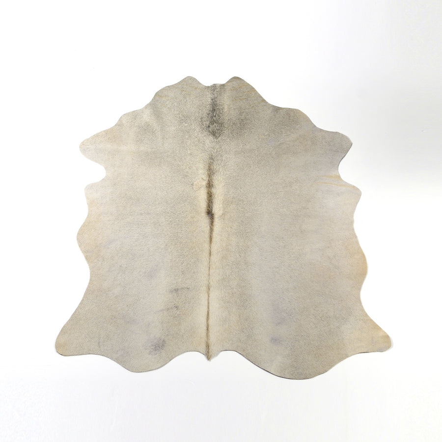 Brazilian Cowhide Rug, Grey Brindle - Spencer Interiors
