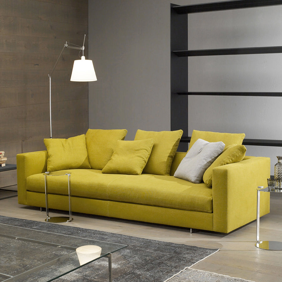 Casadesus Alex Sofa - Classic Modern, Made in Spain, front turned | Spencer Interiors