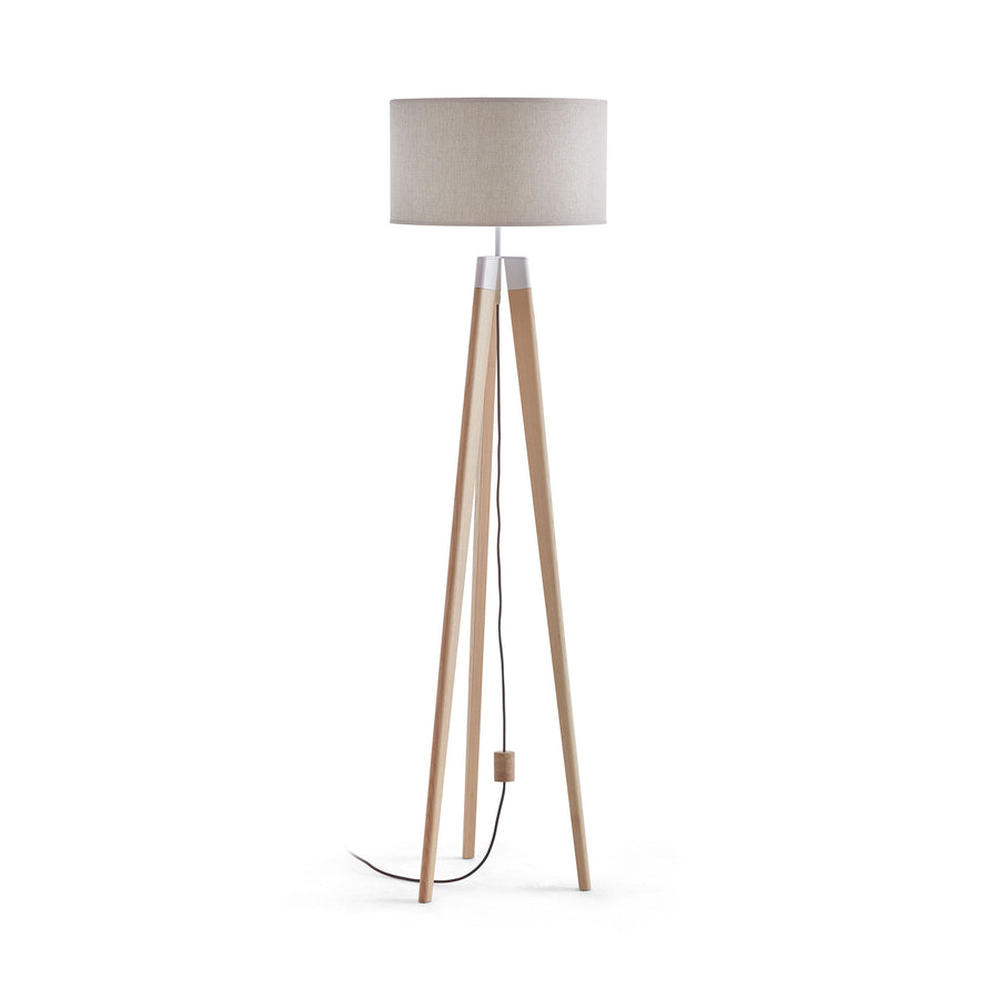 Dema, Edgar Floor Lamp wth Light Shade