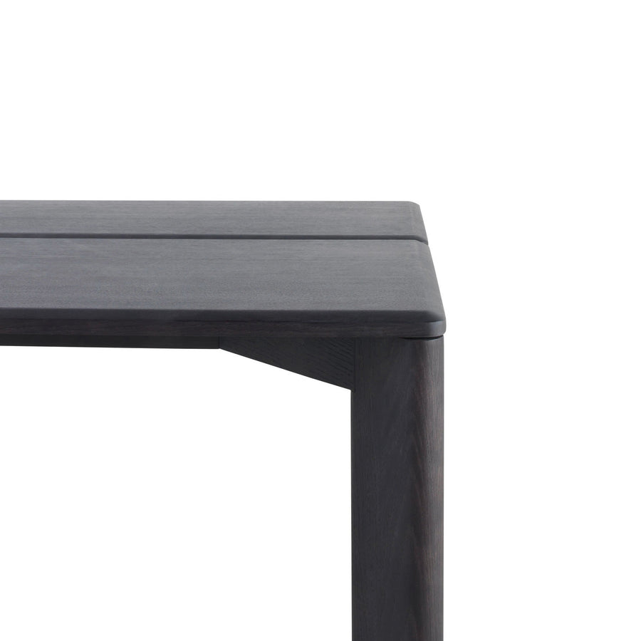 Expormim Kotai Table in Black Stained Oak, detail