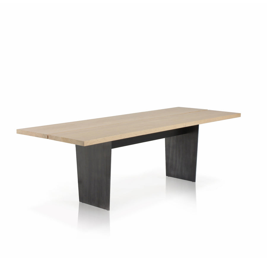 Slats Table, Solid Oak