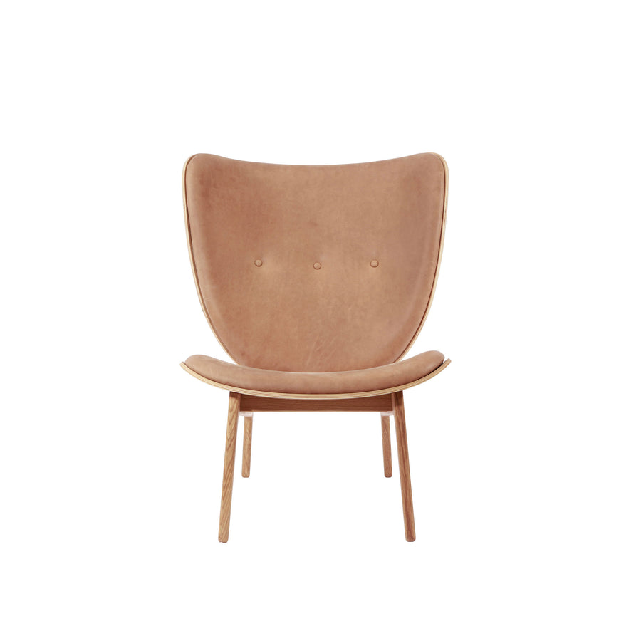 Norr11 Denmark, The Elephant Chair in Natural Oak, Camel Leather | Spencer Interiors