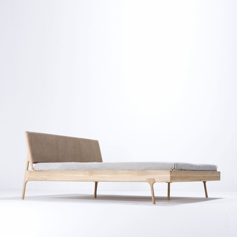 Gazzda Fawn Bed in Solid Oak, made in Europe | Spencer Interiors