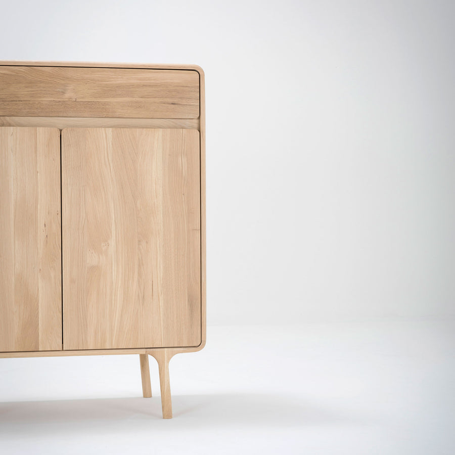 Gazzda Fawn Cabinet in solid Oak , detail | Spencer Interiors