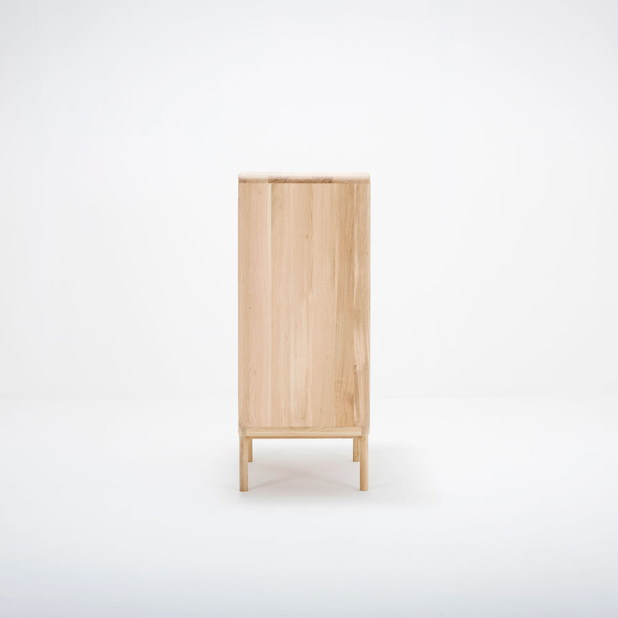 Gazzda Fawn Cabinet in solid Oak , side | Spencer Interiors