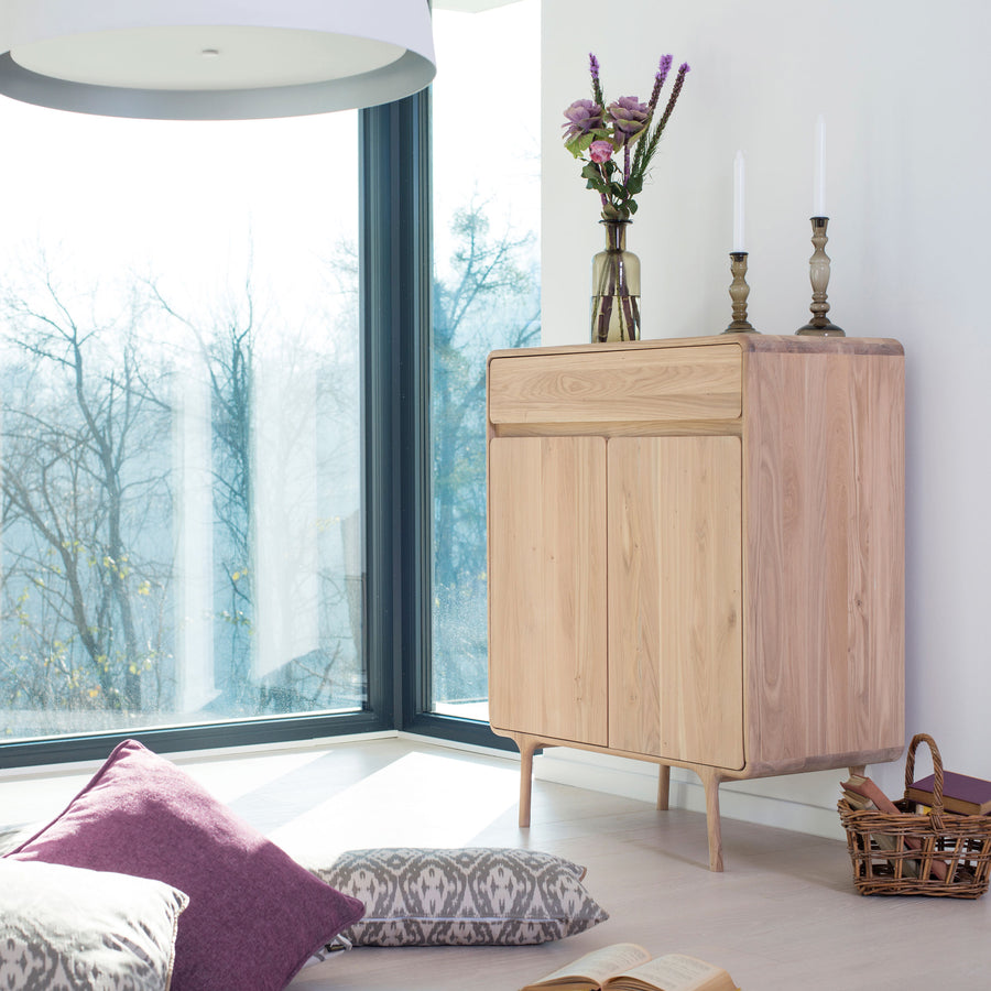 Gazzda Fawn Cabinet in solid Oak , ambient | Spencer Interiors