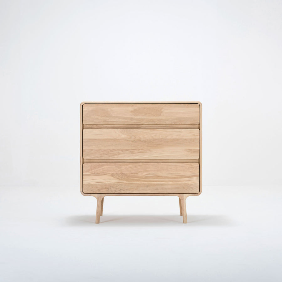 Gazzda Fawn Dresser in solid Oak, front | Spencer Interiors