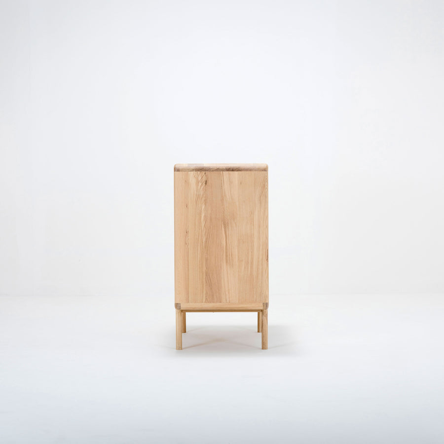 Gazzda Fawn Dresser in solid Oak, side | Spencer Interiors