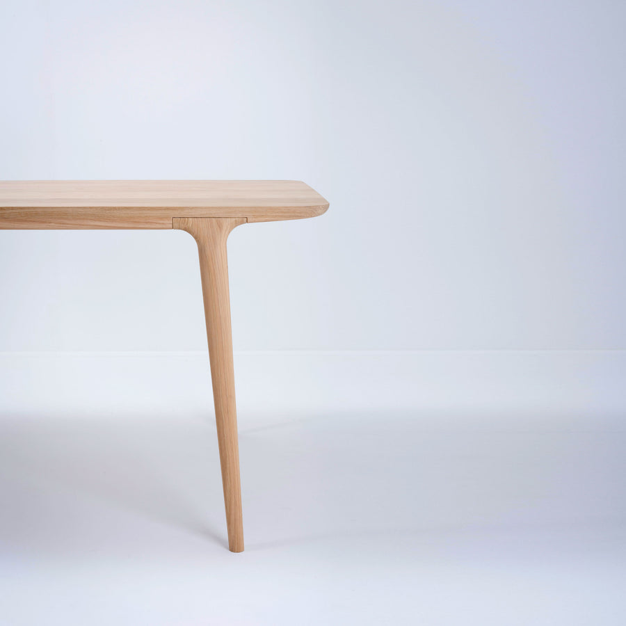 Gazzda Fawn Dining Table in solid Oak | Spencer Interiors