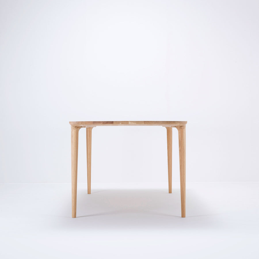 Gazzda Fawn Dining Table in solid Oak | Spencer Interiors