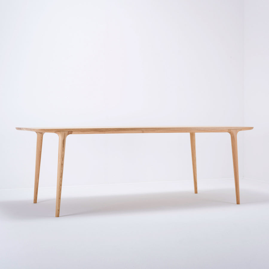 Gazzda Fawn Dining Table in solid Oak | Spencer Interiors