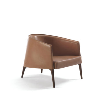 Frigerio Jackie Armchair in leather