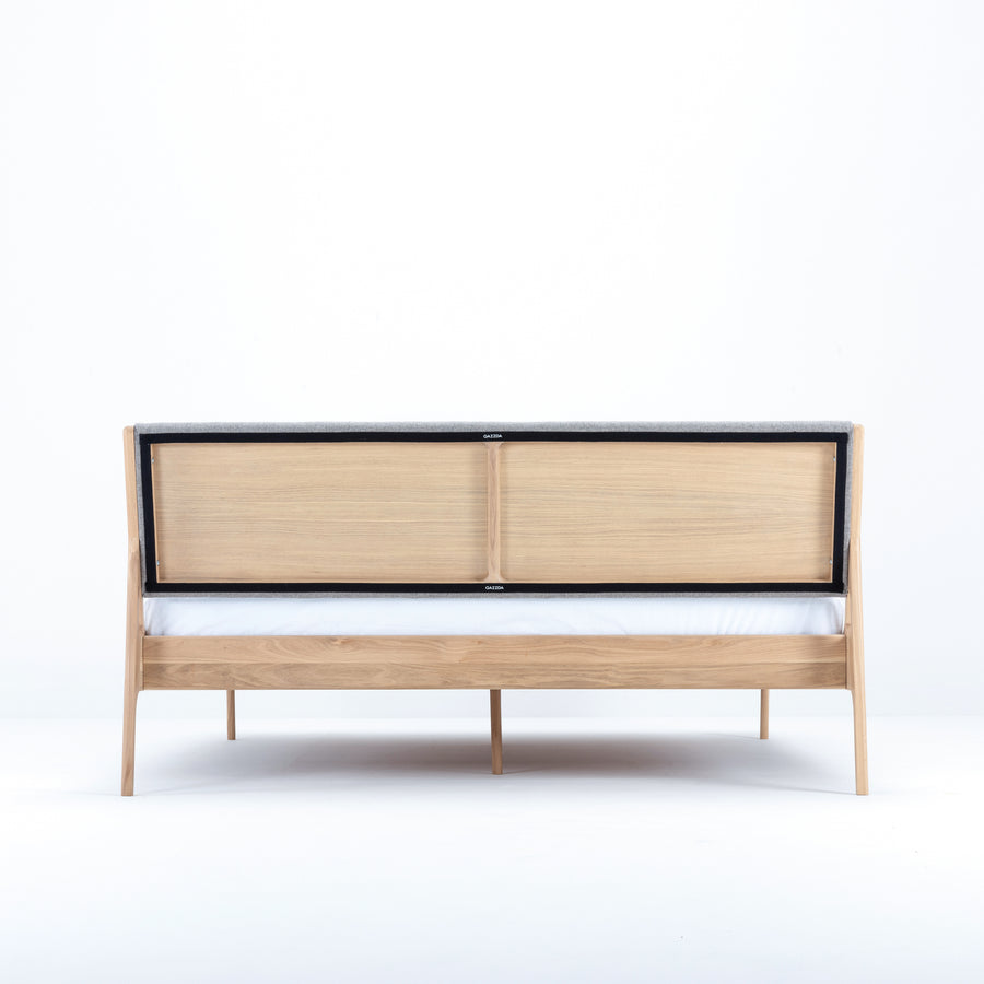 Gazzda Fawn Bed in Solid Oak, made in Europe | Spencer Interiors