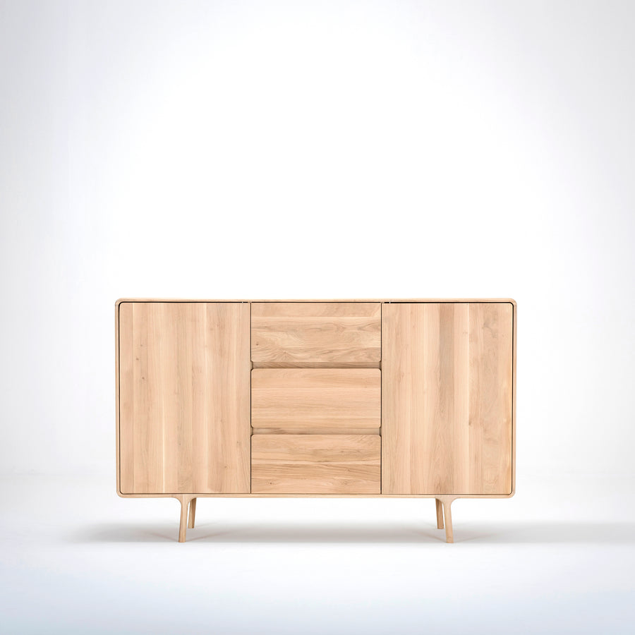 Gazzda, large Fawn Dresser in solid Oak | Spencer Interiors
